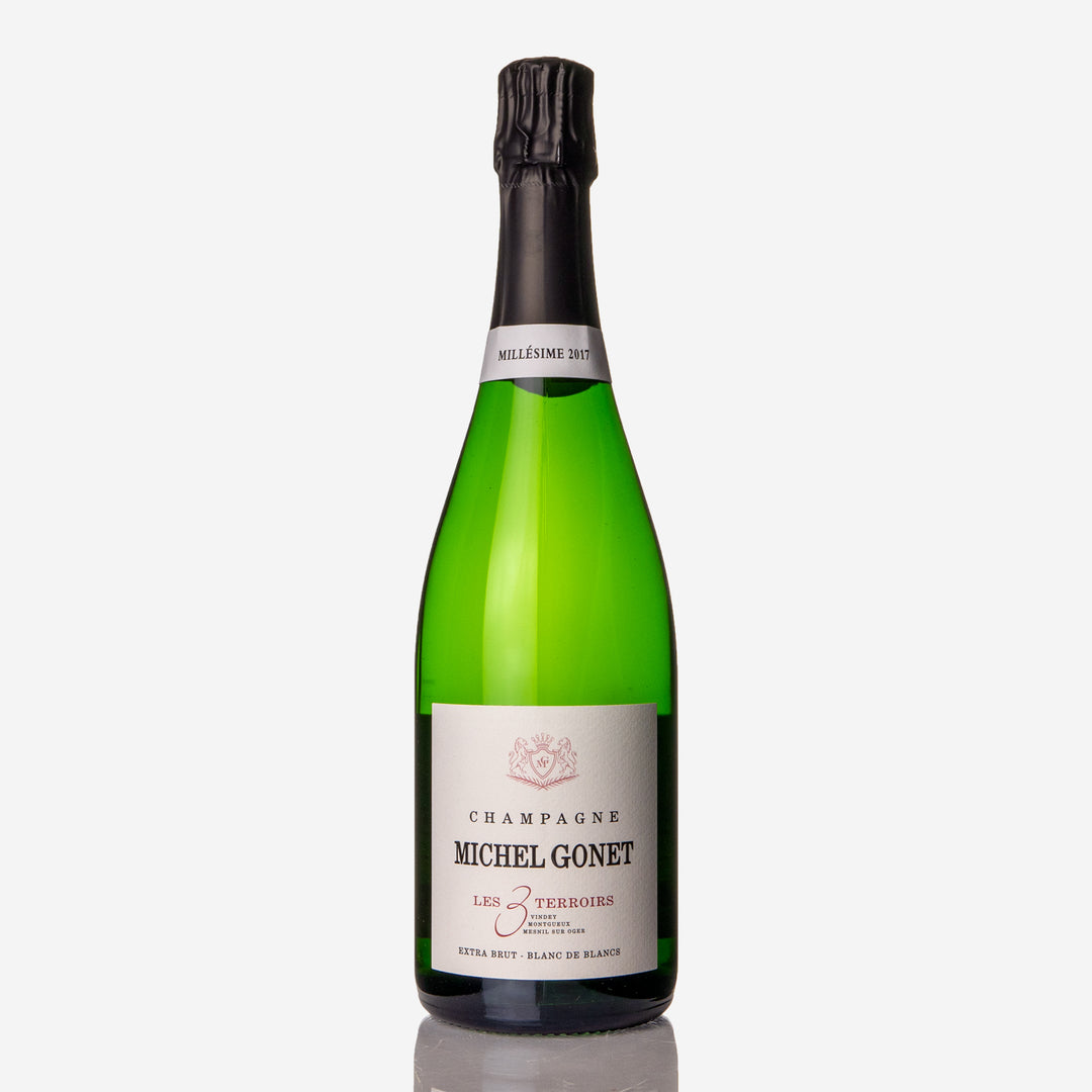 Michel Gonet Champagne Extra Brut Blanc de Blancs 'Les 3 Terroirs' 2018
